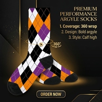 Chaussettes mi-mollet pour hommes Halloween, motif citrouille, chauve-souris, fantôme, chaussettes fantaisie tricotées saisonnières