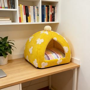 <span class=keywords><strong>Tente</strong></span> de camping <span class=keywords><strong>pour</strong></span> animaux de compagnie de qualité supérieure, imperméable, respirante, <span class=keywords><strong>mini</strong></span> <span class=keywords><strong>tente</strong></span> en peluche portable <span class=keywords><strong>pour</strong></span> la randonnée, les aventures en plein air - Product Image 2