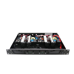 Amplificateur de puissance professionnel AR1450 4 canaux 1U classe-D <span class=keywords><strong>500W</strong></span> * 2 amplificateur PA monté en rack scène Studio son - Product Image 5