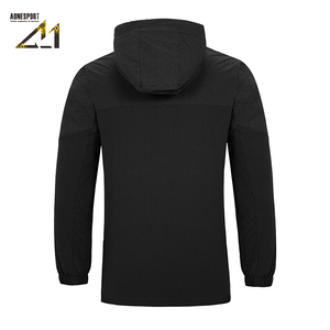 Chaqueta Impermeable con Capucha y Cuello Alto para Hombre, Marca Aonesport, Corte Regular, Nailon y Poliéster, Estilo Urbano - Product Image 6