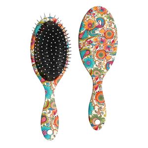 Cepillo Desenredante para el Cabello con Logotipo Personalizado al por Mayor, Cerdas UV, Impresión a Color, Cojín de Aire, Masaje y Cuidado Capilar - Product Image 1