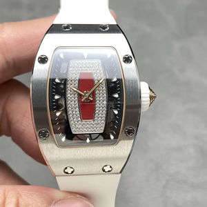 Reloj Mecánico de Lujo para Hombre RM 07-01, Caja de Cerámica, Esfera de Moissanita, Cristal de Zafiro, Reloj de Negocios - Product Image 1