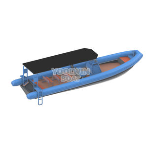 Bateau pneumatique de tourisme professionnel Yoolwin 9,6 m en aluminium 5083 avec réservoir d'oxygène, fabrication chinoise - Product Image 2