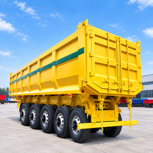 Semirremolque Volquete Trasero de 4 Ejes y 60 Toneladas a Precio de Fábrica para Construcción y Minería - Product Image 6