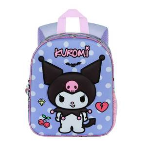 Karactermania For Hello Kitty Kuromi Rebel-Elite 3D <b>Backpack</b>, Mauve - Product Image 2