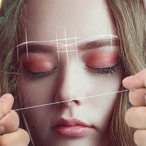 Hilo Pre-Entintado <span class=keywords><strong>para</strong></span> Microblading de Cejas, Hilo de Mapeo <span class=keywords><strong>para</strong></span> Tatuaje de Cejas, Marcador de Cejas, Herramienta de Maquillaje Permanente - Product Image 5