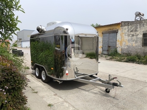 Chariot alimentaire mobile Etodevice, camion de restauration rapide en acier inoxydable, remorque à crêpes à vendre - Product Image 4