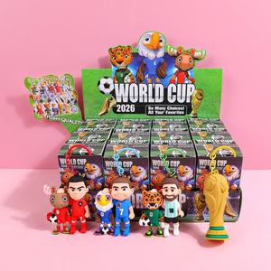 Nouvelle figurine de dessin animé en caoutchouc, porte-clés, modèle 10 cm, boîte mystère, jouet tendance, poupée à collectionner, boîte surprise personnalisable, Noël - Product Image 4