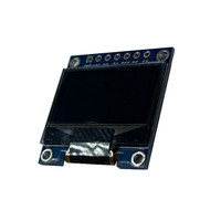 0.96 modul layar tampilan PCB OLED kecil 128x64 Antarmuka seri I2C IIC 7PIN PCBA untuk perangkat e-paper