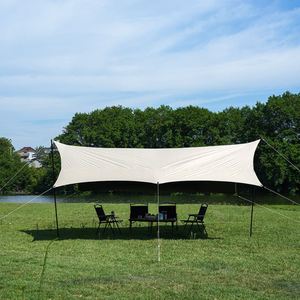 210D Oxford Cloth Four-Season Waterproof <b>Canopy</b> <b>Tent</b> Outdoor Portable Large Customized Camping Picnic Sunscreen Octagonal - Product Image 2