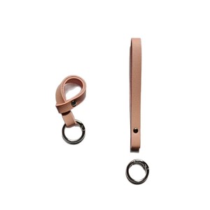 Stylish PU leather eyeglasses lanyard, multi-functional portable eyeglasses, hat, keychain, bag charm accessory. - Product Image 5