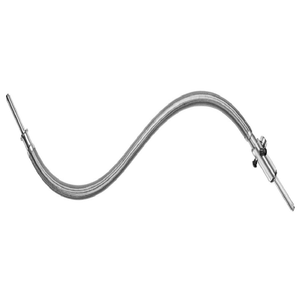 Tuyau d'aspiration économique de 50 mm DN80 pour transfert d'hélium liquide avec vannes - Product Image 6