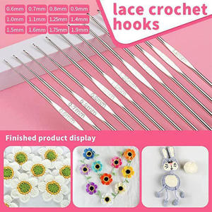 Kit de Ganchillo DIY Exquisito en Oferta, Accesorios de Tejido, Set de 105 Piezas para Manualidades, Set de Ganchillo para <span class=keywords><strong>Punto</strong></span> de Cruz y Graduación - Product Image 5