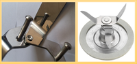 Machine de rivetage orbitale pneumatique creuse à alimentation automatique