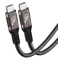 Cable USB C a USB C, Cable de Carga Rápida de 240W Tipo C, Cable USBC Trenzado para iPhone 17, Galaxy S25, Laptop