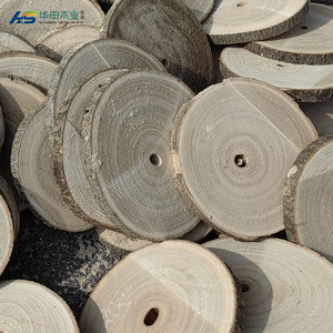 HUASHENWOOD fai <span class=keywords><strong>da</strong></span> te decorazione <span class=keywords><strong>da</strong></span> parete incompiuta cerchio ovale rotondo Enterpiece artigianato fette di legno naturale - Product Image 4