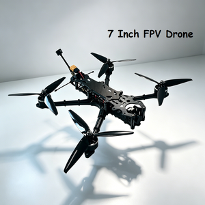 7 Inch FPV <b>Drone</b> with Carbon Fiber Frame Brushless Motor HD Camera 6 Axis Gyro Remote Control Quadcopter <b>Drones</b> - Product Image 1