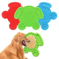 Sıcak satış silikon yavaş besleyici köpek halısı güçlü emme köpek yalamak Pad Mat evcil hayvan eğitimi için
