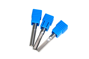 6mm Shank Straight Flute Carbide End Mill, Dual Flute For Aluminum Copper <b>Small</b> Component Precision Milling - Product Image 3