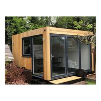 Conteneur combiné extensible de luxe de 20 pieds pour stand de vente, café, bureau, bar et salle de garde, fabricant pour hôtels