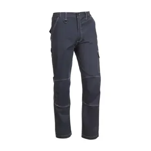 Pantaloni da lavoro - 141 XS Flex - Colore: Blu navy - Pantaloni multitasche con elastico in vita. Due tasche - Product Image 1