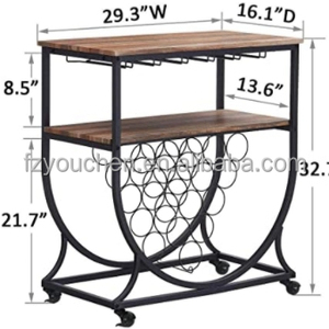<span class=keywords><strong>Chariot</strong></span> à boissons à 2 niveaux avec dessus en marbre et cadre en métal doré <span class=keywords><strong>Chariot</strong></span> de <span class=keywords><strong>bar</strong></span> à bonbons en <span class=keywords><strong>bois</strong></span> Mariage Maison Hôtel Salle à manger Salon Hall Utilisation - Product Image 5