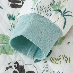 Vente en gros de coussinets chauds à trois couches pour bébé couette anti-coup de pied pour enfants automne et hiver classe A jambes fendues sac de couchage pour nourrissons - Product Image 4