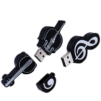 Unidad Flash USB 2.0 JASTER, Pendrive Musical con Diseño de Dibujos Animados, Memoria Flash USB de 64 GB, 32 GB, 16 GB, 8 GB