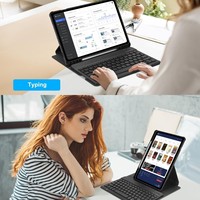 Étui de protection pour Redmi Pad 2, pour Redmi SE avec clavier, acrylique, rotation à 360 degrés, Pro 12,1 pouces