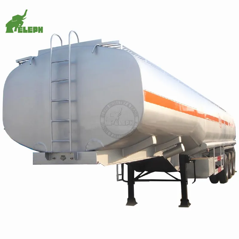 China Transport Chemical Phosphoric Acid Trailer Fuel Oil Petrol Tanker Lorry Milk Tank Water Semi Tank Trailer