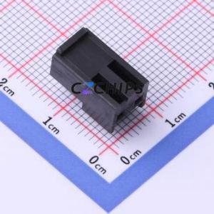 VHR-2N-BK Housing (Wire-to-Board / Wire-to-Wire) P=3.96mm Connector 1x2P 3.96mm VH 1 - Product Image 2