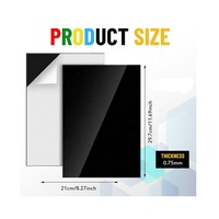 Flexible Steel Vinyl Magnetically-Receptive Sheet With Adhesive Flat Rubber Metal Sheeting Flexible Iron Works With All Magnets