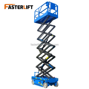 Lift Gunting Hidrolik Elektrik Self-Propelled 6-16m Kapasitas Beban 230-450KG Tinggi Maksimum 20m Struktur Baja Paduan - Product Image 2