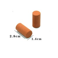 Modèle à l'échelle 1:12, petites briques de simulation, blocs de construction en céramique, jouet éducatif, maison, villa, brique rouge