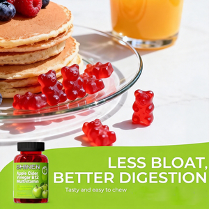 ओम कार्बनिक केटो एवी फ्लैट पेट पेट पेट पेट के सेब साइडर सिरका गुम्मस ऊर्जा और चयापचय का समर्थन करते हैं - Product Image 2