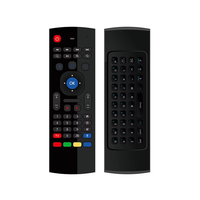 Pembuatan OEM Kustom Ihomemix MX3 Air Mouse Remote Control Multifungsi untuk TV Box Kontrol Suara Keyboard MX3 Fly Air Mouse