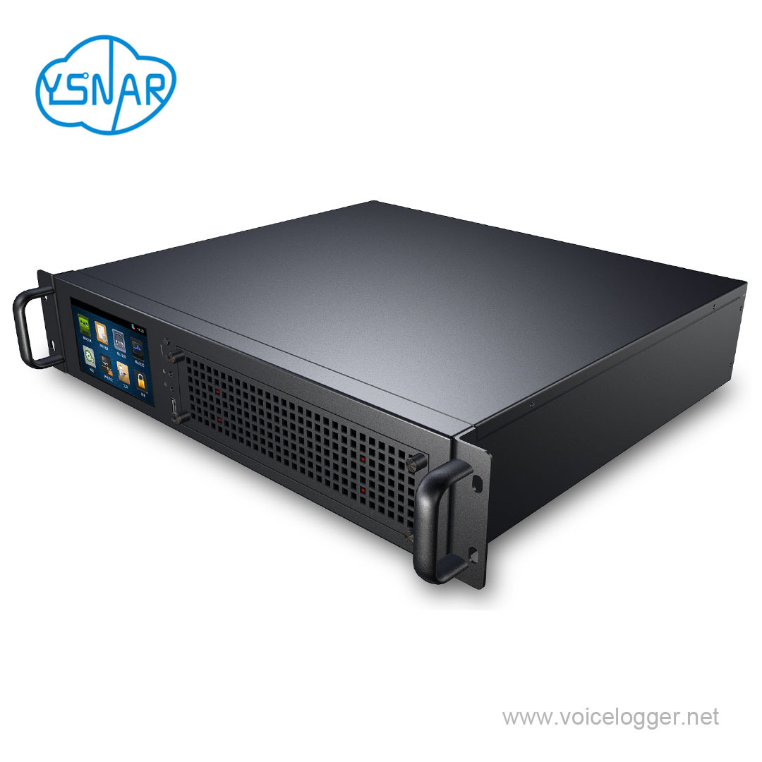 8 líneas independiente 2U red PSTN analógicos/PBX SMDR llamada de teléfono grabadora, 8CH integrado nube teléfono registrador