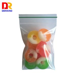 Vente en gros de petit emballage de crème glacée glacé en plastique transparent personnalisé sac de crème glacée à l'eau glacée transparente - Product Image 1
