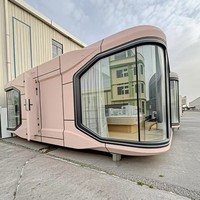 Module préfabriqué modulaire, capsule spatiale professionnelle détachable pour exposition à grande échelle, achat mondial