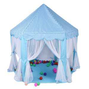 Tente gonflable pour enfants Suntech SIT-12d de style château, <span class=keywords><strong>rose</strong></span> princesse, en polyester doux, design hexagonal, certifiée CE/EN71, jouet - Product Image 6