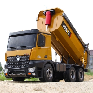 <span class=keywords><strong>Huina</strong></span>-vehículo de ingeniería a Control remoto para niños, camión de Control remoto a escala <span class=keywords><strong>1573</strong></span> 1/14, Rtr, 2,4 Ghz, 10 canales, descarga automática, luz Led, juguetes para niños - Product Image 5