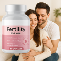 Capsules de soutien à la fertilité pour adultes pour femmes et hommes - Nutrition reproductive, soutien immunitaire, complément alimentaire certifié GMP, OEM/ODM disponible