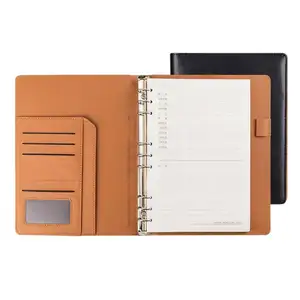 Croco miniatura artesanal couro genuíno notebook planejador 2023pu