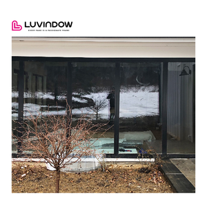 חלונות אופטיפיקס מודרני של usa סגסוגת אלומיניום מזוגג כפול מסך מגנטי לתריס וילון עבור פתיחה אופקי מלון - Product Image 5