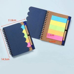 Kraft Paper Creative Combination Sticky Notes <b>Memo</b> <b>Pad</b> Multipurpose Notebooks Notepad Custom Promotional Gifts - Product Image 5