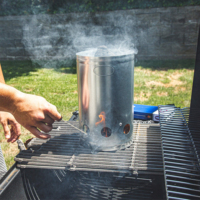 Allume-feu professionnel en acier inoxydable de haute qualité pour barbecue extérieur - Allume-feu résistant à l'eau et à la chaleur