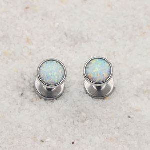 Pendientes Redondos con Ópalo, Estilo Bohemio, Joyería de Ópalo, Artículo Popular en <span class=keywords><strong>TikTok</strong></span> |   Ropa de Uso Diario para Mujer - Product Image 3