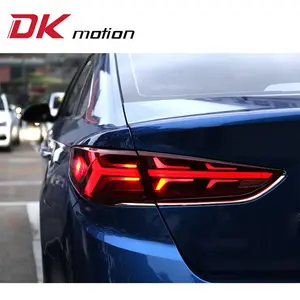 DK Motion Modified Car Led Tail Lights For Hyundai Sonata 9 Generation 2018-2020 Auto Parts Assembly