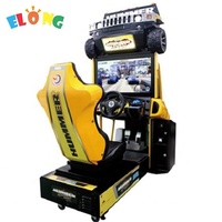 Machine de jeu de simulation vidéo de course d'arcade classique à pièces, vente chaude