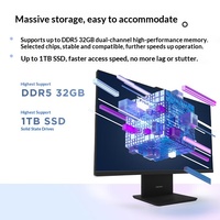 Computadora Todo en Uno Lenovo Yangtian S660 de 23.8 Pulgadas con Bisel Estrecho para Negocios, con Procesador I5-1135G7, RAM DDR5, SSD M.2 y Cámara Web